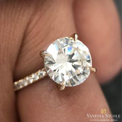 We make sure out diamonds can be seen from across a room!