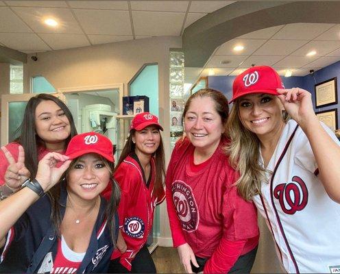 Opening day! Go Nats!