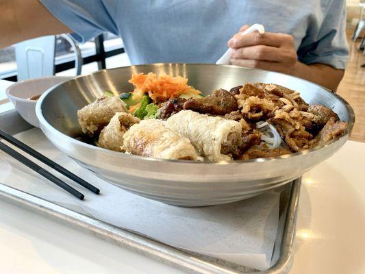 Vermicelli Noodle Bowl with Beef