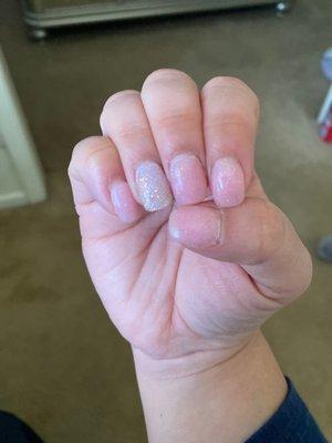 Bad nail job