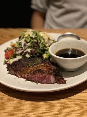 Prime rib and house salad