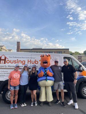 Housing Hub at the Fall Round Up Parade!