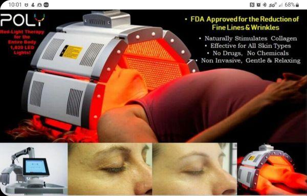 No Tan Lines now features state of the art wellness with Poly Redlight Therapy.