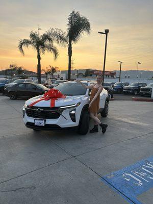 Bridgette with Chevrolet Trax!!!!