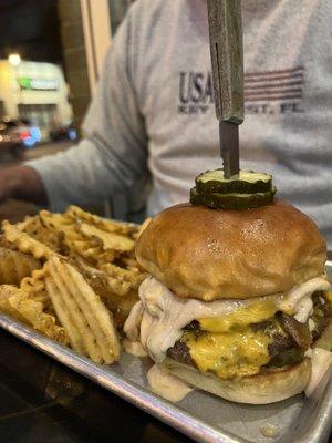 FRIED ONION BUTTER BURGER