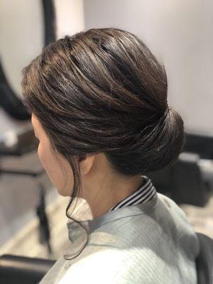 Hair updo