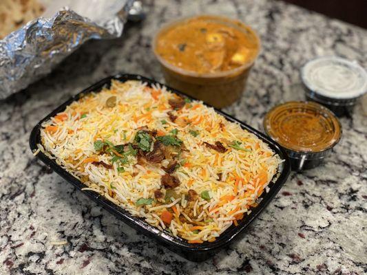 Vegetable Dum Biryani