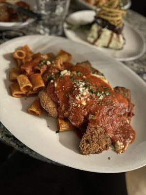 Chicken parmigiana