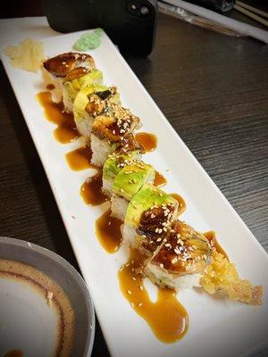 Dragon roll.