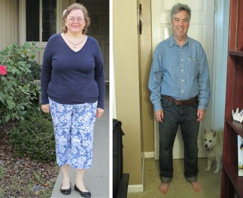 Ken and Debbie minus 30+ lbs.  LHT Revolution works!