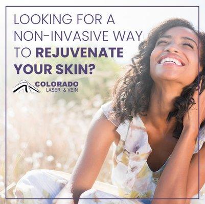 Colorado Laser & Vein skin rejuvenation.