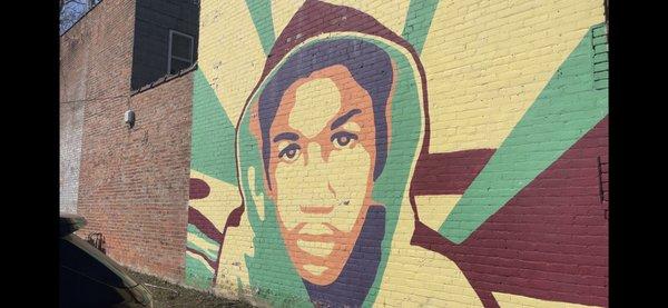 Trayvon Martin mural