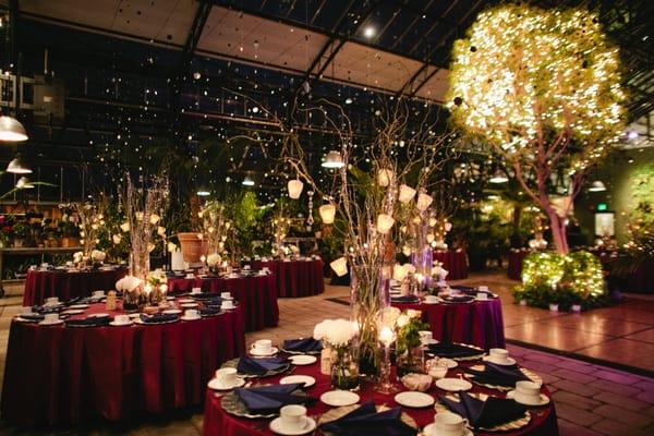 Wedding Reception at Planterra Conservatory