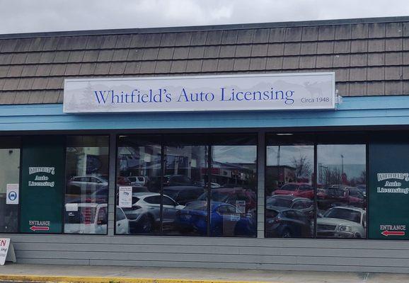 Whitfield's Auto Licensing