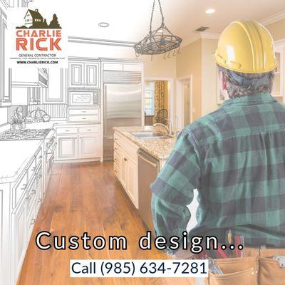 Transform your space with the engineering & design team at Charlie Rick Construction