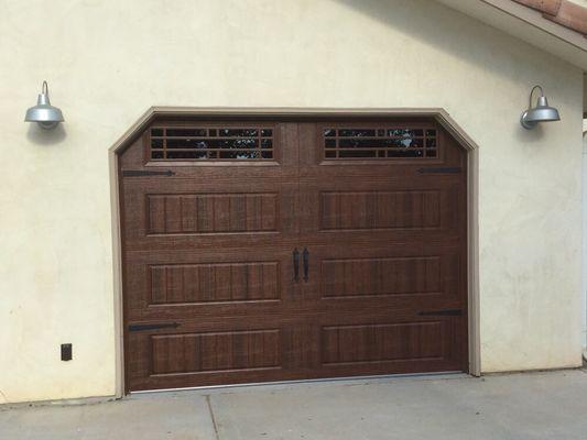 Insulated doors maintain a much cooler and more comfortable garage