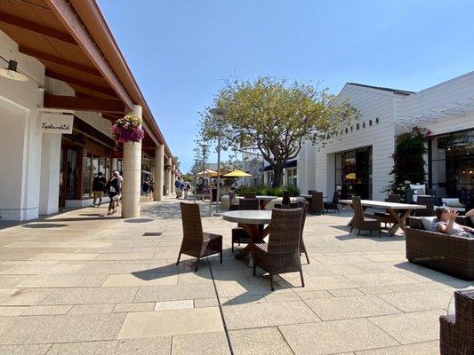 08.07.21 open air mall with outdoor furniture seating