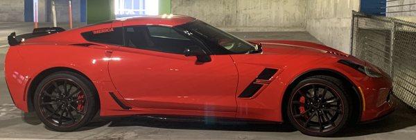 My 17 little red corvette.