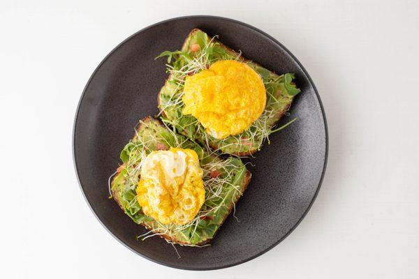 Avocado and Eggs Toast