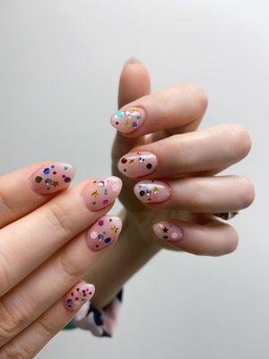 Multiple Diamond Japanese Gel with Design