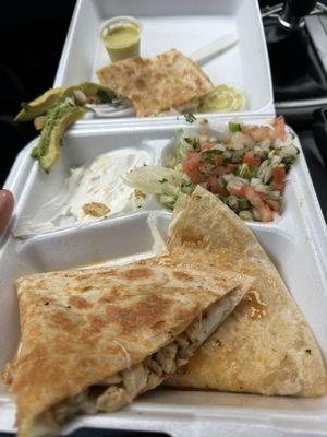 Chicken quesadilla