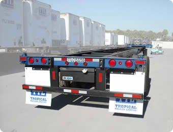 40 ft gooseneck chassis