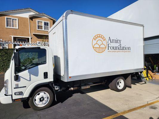 Box truck Wrap