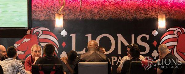 Final Table at Lions Poker Palace