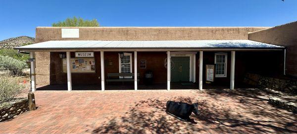 Entrance to the museum: Also where you purchase your tickets for the exhibits