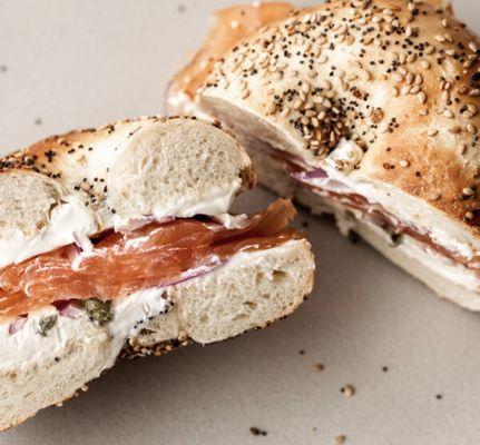 Lox Bagel