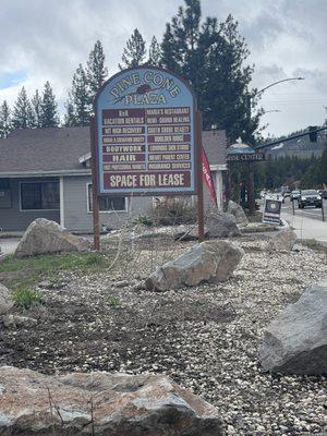 South Lake Tahoe business Plaza; street view