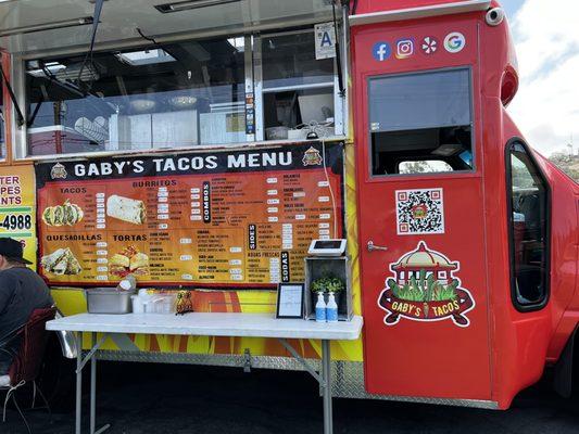 Gaby's Taco truck