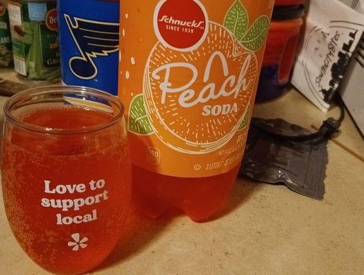 Love their Peach soda