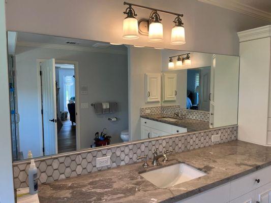 Custom Fit Vanity Mirror