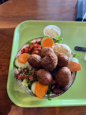 Falafel Mediterranean Salad