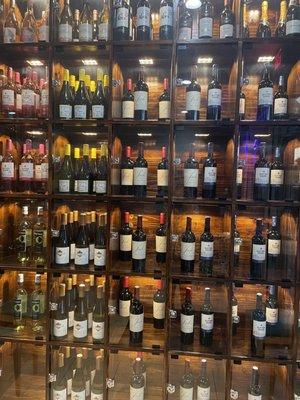 Wine wall