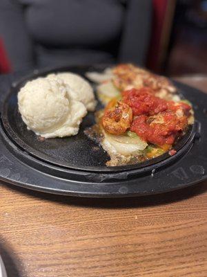 Cajun Shrimp & Mashed Potatoes