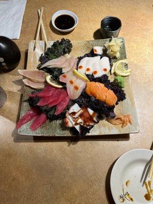 Sashimi dinner