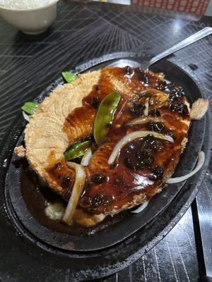 Sizzling Seabass the best!