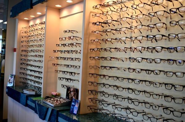 Our large frame selection!