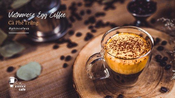 Vietnamese Egg Coffee | Cafe Trung