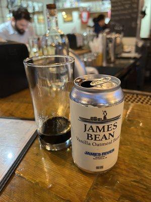 James Bean, a smooth Dark beer.  I loved this!