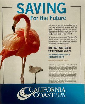 Advert in San Diego Zoo Wildlife Alliance Journal July/August 2024