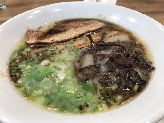 Black Pig Ramen...great broth, tasty pork