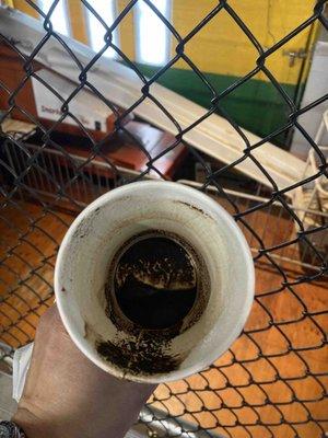 Turkish coffee grounds  - authentic!