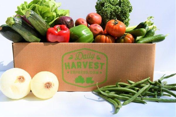 Veggie box delivered right to your door