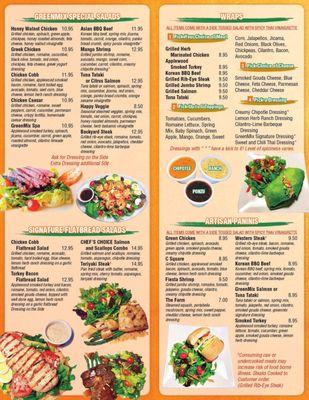 New Menu