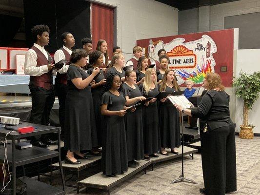 High School Chorus Fall Concert.