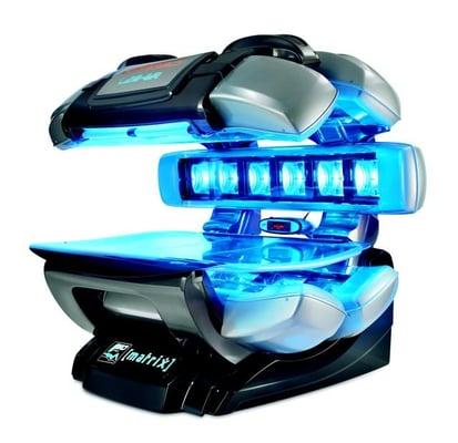 Matrix-Outstanding tanning performance and comfort featuring 360 degrees high pressure technology