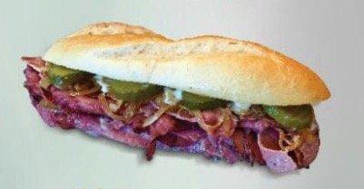 The Lower East Side, Juicy Pastrami Sandwich... $15.00